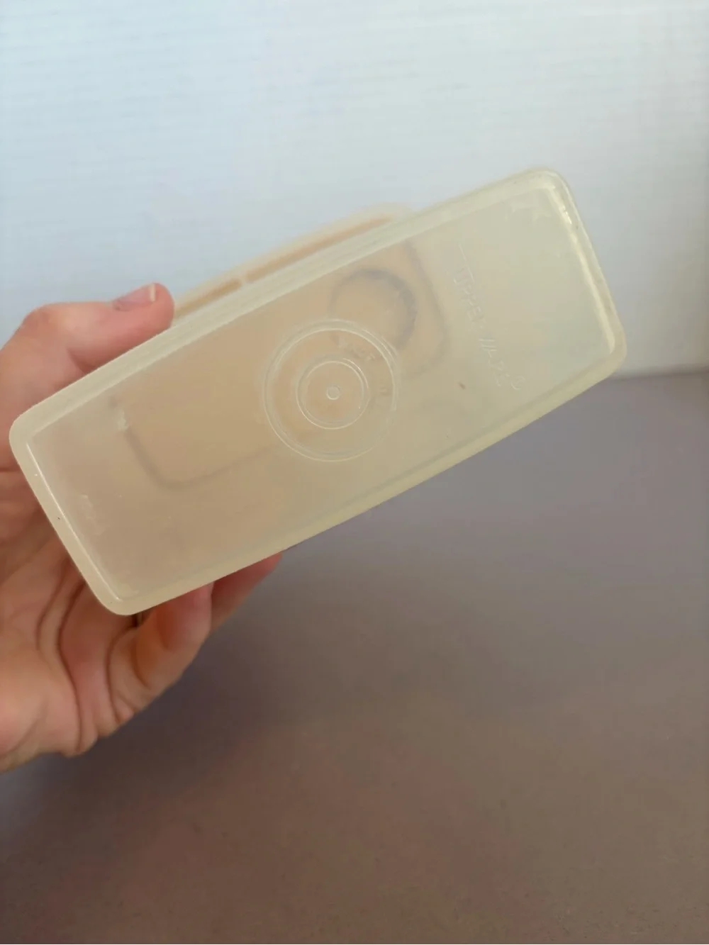 Tupperware space saving